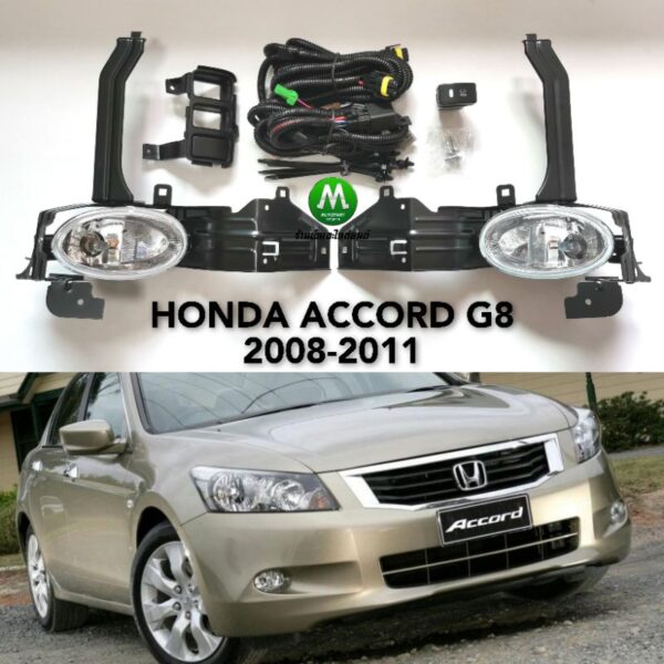 ​ไฟ​ตัด​หมอก​ ไฟ​สปอร์ตไลท์​ HONDA​ ACCORD​ G8 2008 2009 2010 รุ่นขายึดยาว / ฮอนด้า แอคคอร์ด (รับประกันสินค้า 3 เดือน)