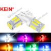 Kein 2021New T10 Led W5W 10Smd 7020 หลอดไฟ Led T10 ไฟสัญญาณสีขาวสําหรับติดรถยนต์รถมอเตอร์ไซค์