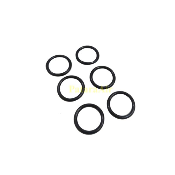 โอริง 10P ฝาประกับคอมแอร์ กลม (แพคละ6เส้น) ลูกยางโอริง 10P13C 10P15C ยาง oring O ring Denso นิปปอน ND