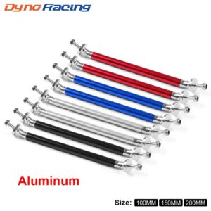 100mm 150mm 200mm Aluminum Bumper Lip Adjust Front Strut Splitter Rod Tie Support Bars