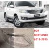 ฝาครอบเลนส์ไฟหน้า แบบเปลี่ยน สําหรับ Toyota FORTUNER 2012 2013 2014 2015