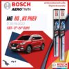 ใบปัดน้ำฝน BOSCH AEROTWIN PLUS คู่หน้า 17+24 Push3 Arm Morris Garages MG HS