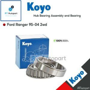 Koyo ลูกปืนล้อหน้า Ford Ranger 2wd ปี95-03 Ranger T5 ปี05-11 Mazda Fighter 2wd BT50 ปี05-11 / ลูกปืนล้อ / 30205 / 48548