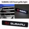 Subaru ไฟโลโก้ LED กระจังหน้า เรืองแสง สําหรับตกแต่งรถยนต์ Honda Proton Perodua Toyota