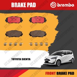 Brembo ผ้าเบรค TOYOTA SIENTA โตโยต้า เซียนต้า ทุกรุ่น [หน้า