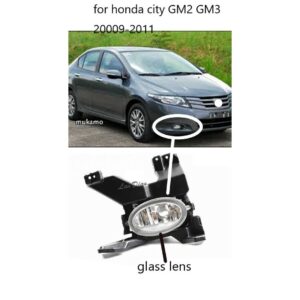 โคมไฟตัดหมอก ติดกันชนหน้า คุณภาพดี สําหรับ Honda City 2009 2010 2011 Gm2 Gm3 1.5L 1.8L L: 33900TM0T01 R:33901TM0T01