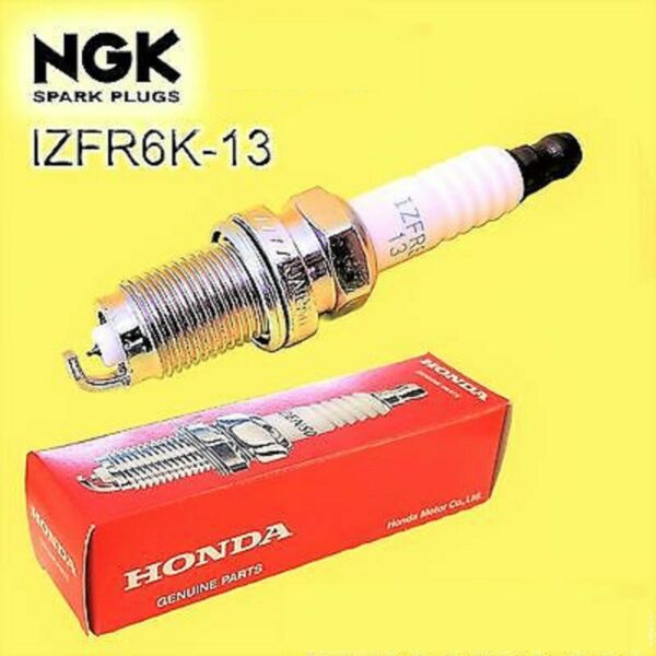 หัวเทียน HONDA jazz city Brio BRV NGK IRIDIUM IZFR6K13 ฮอนด้า PART NO. 9807B - 56A7W (1ชุด4หัว)