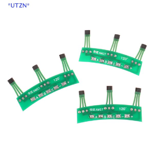 UTZN> Electric Scooter Hall Sensor Board Motor Hall Sensor PCB Board Scooter High Accuracy Sensor Module 3144 41F 43F Circuit Board 120 Degree new