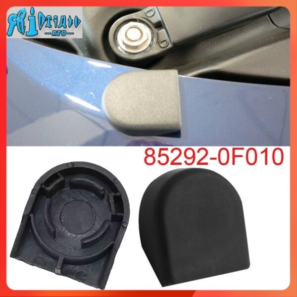 Rto [พร้อมส่ง] ฝาครอบน็อตที่ปัดน้ําฝนกระจกหน้ารถยนต์ แบบเปลี่ยน สําหรับ Toyota Altis Wish Vellfire Alphard Estima 4 ชิ้น