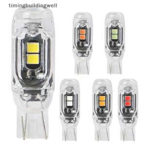 Twth หลอดไฟ Led T10 W5W W5W 168 5w5 สําหรับติดป้ายทะเบียนรถยนต์ QDD