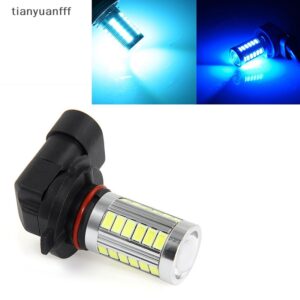 Tianyuanfff หลอดไฟตัดหมอกกลางวัน H8 H11 LED 9005 9006 5630 33SMD สําหรับรถยนต์ 2 ชิ้น