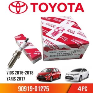 4 ชิ้น หัวเทียนอิริเดียม 90919-01275 (SC16HR11) - Vios Superman Dual VVTi Yaris Altis Avanza 2017-2018