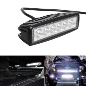 18W Flood LED Light Work Bar Lamp Driving Fog Offroad SUV 4WD Car Truck