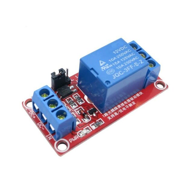 งานแท้ ร้านในไทย 5V 12V 1-Ch Relay Module L/H Trigger 250VAC with LED:บอร์ดรีเลย์ 1 ช่อง ใช้ไฟ 5โวล 10A