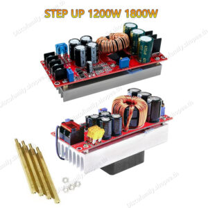 สเตปอัพ✔️วงจรเพิ่ม แรงดันไฟฟ้า 1200W 1800W Boost Converter DC-DC แปลงไฟจาก 8-60V to12-83V Step Up โมดูลชาร์จแรงดันไฟฟ้า