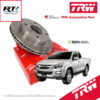 TRW จานดิสเบรกหน้า Isuzu Allnew dmax Colorado Duramax 2wd 4wd VCross ปี12-20 จานดิสเบรค จานเบรก Mu X / DF7988