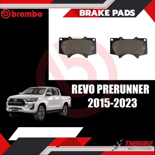 Brembo ผ้าเบรคหน้า toyota revo 2.4 2.7 2.8 4x2 4x4 ปี 2015-2020 โตโยต้า รีโว